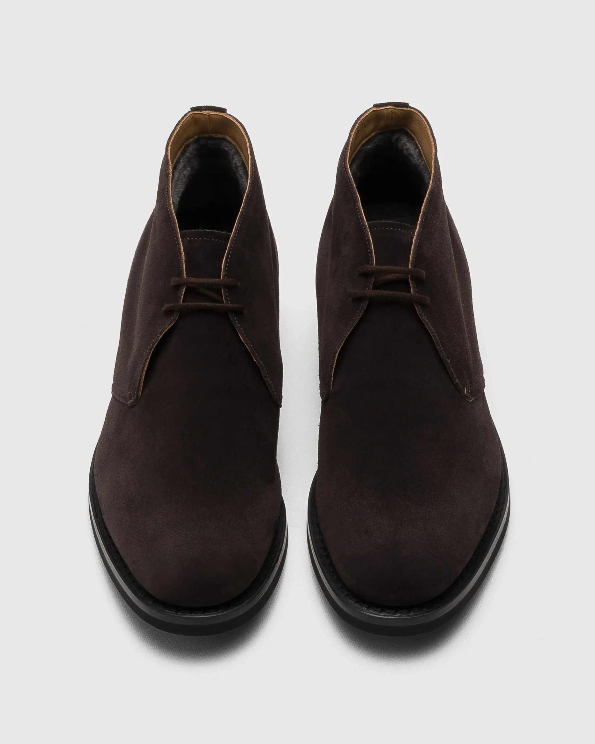 Ryder Fur Lw - Suede and Sheepskin Desert Boot
