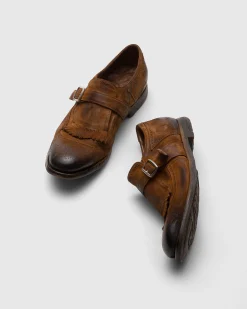 Shanghai - Vintage Suede Buckle Loafer