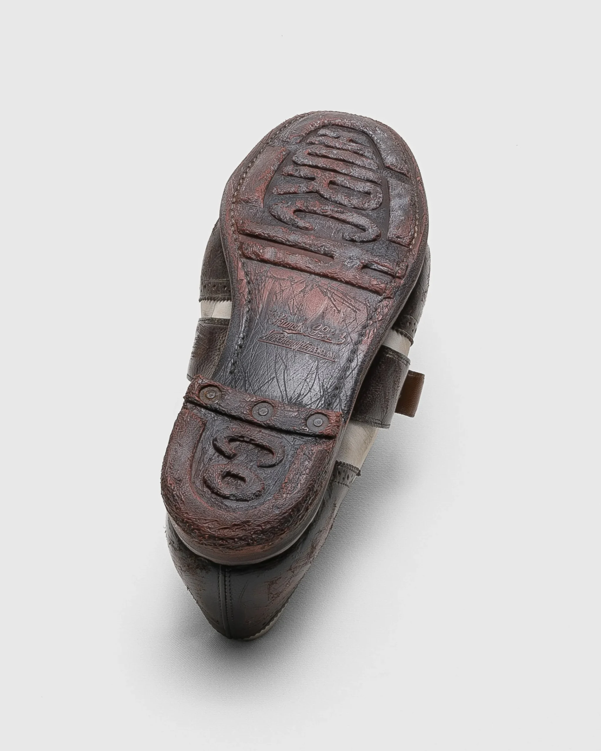 Shanghai W - Glacé calf and Nubuck Monk Strap