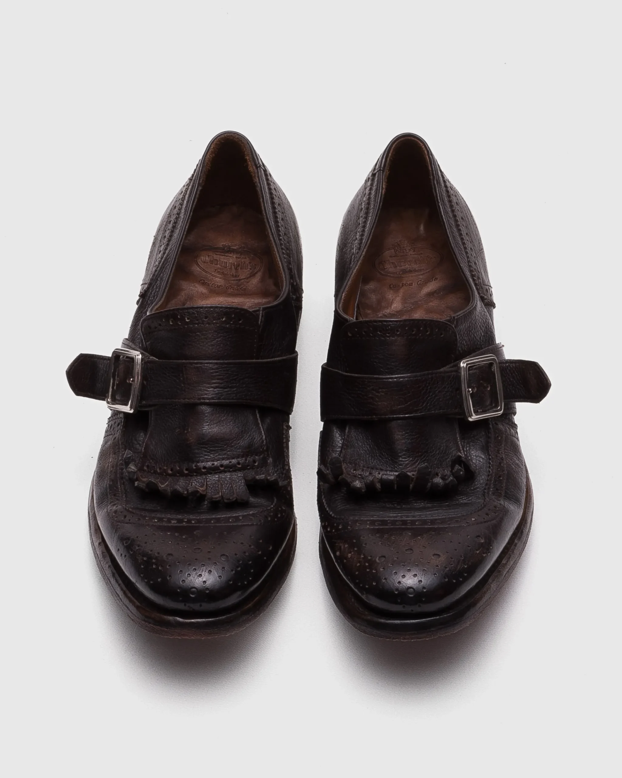 Shanghai W - Glacé Calf Monk Strap