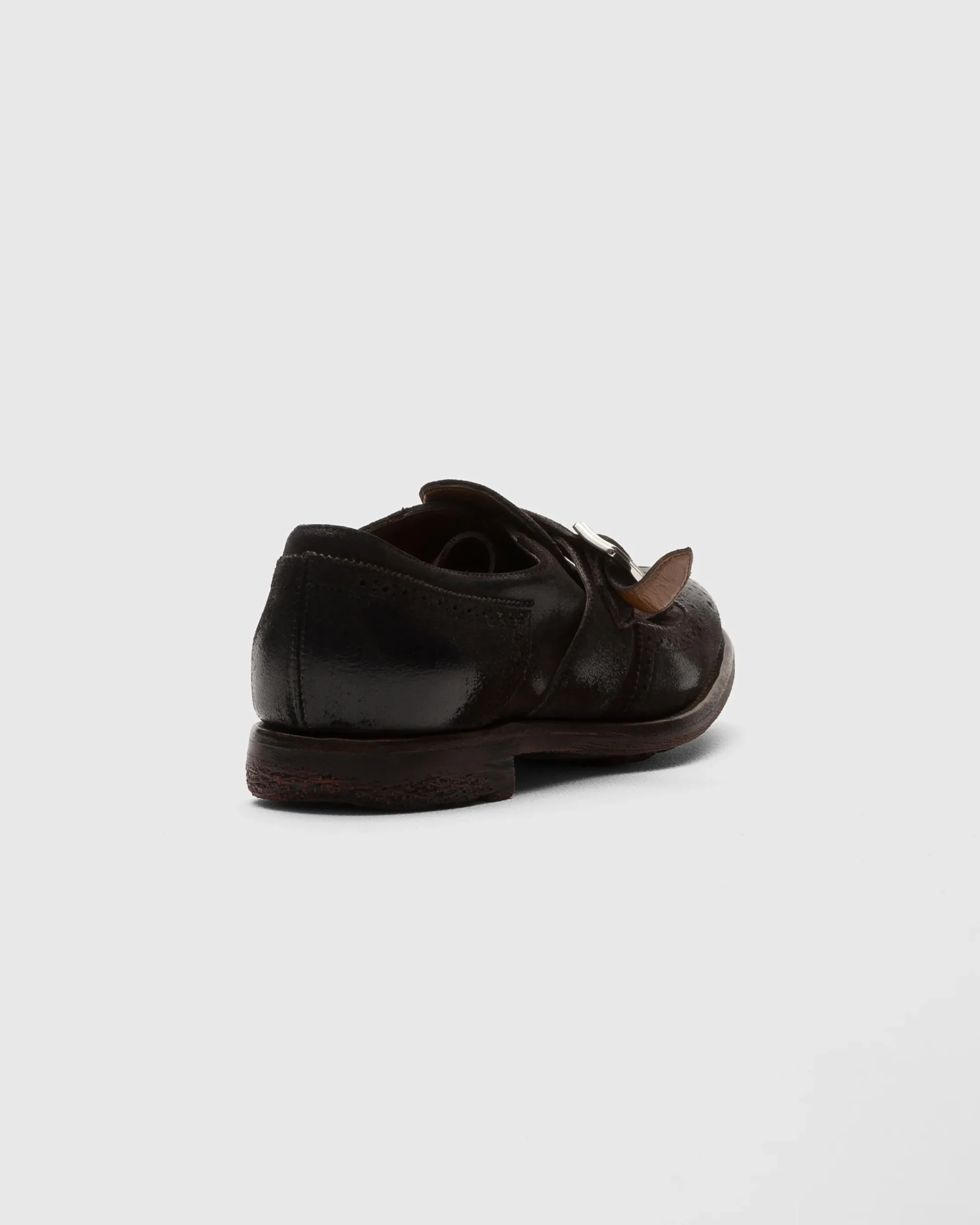 Shanghai W - Vintage Suede Monk Strap