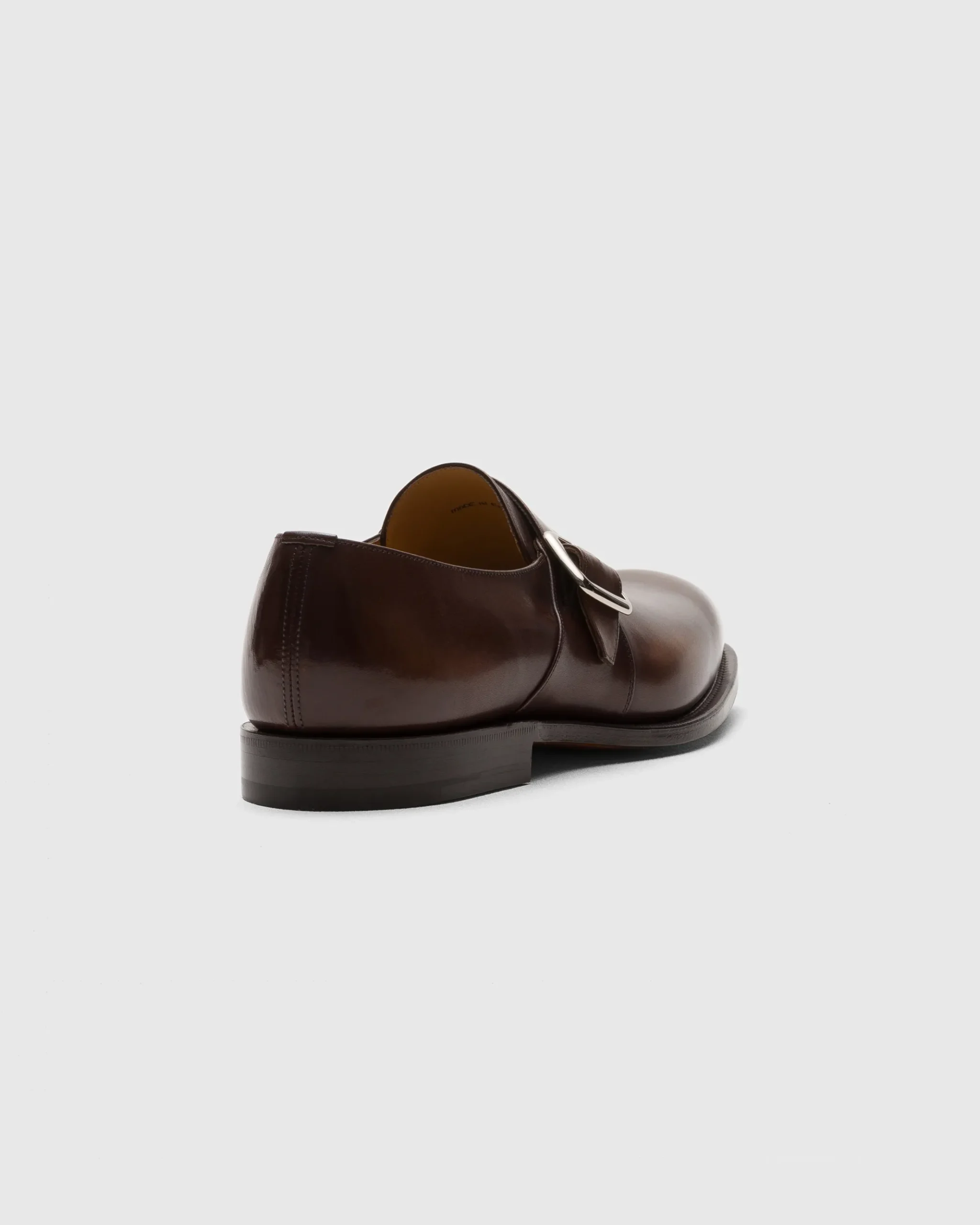 Westbury - Bleached Calfskin Monk Strap
